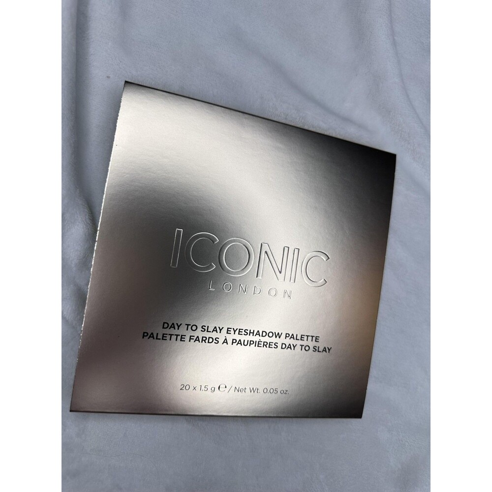 Iconic London Day To Slay Eyeshadow Palette 20 Pan Matte Shimmer Vegan New